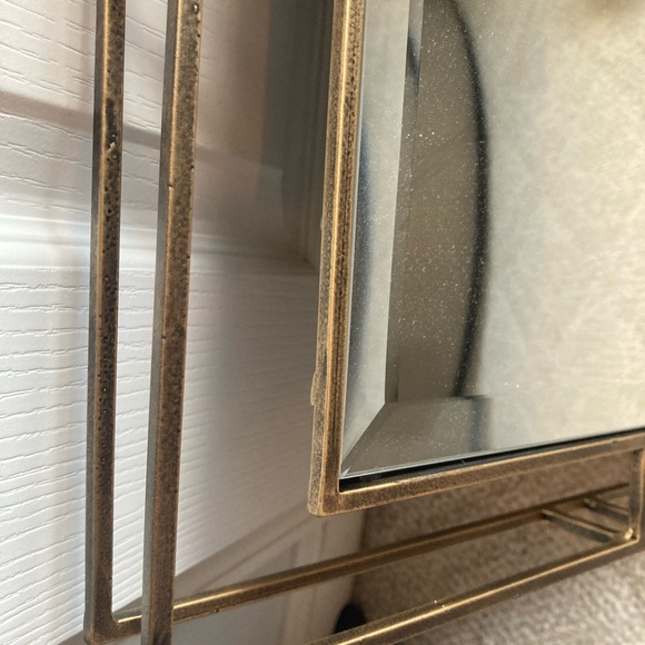 Surya Elegant Gold Wall Mirror from Havertys Furniture - Picture 4 of 6